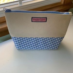 New Vineyard Vines cosmetic bag.